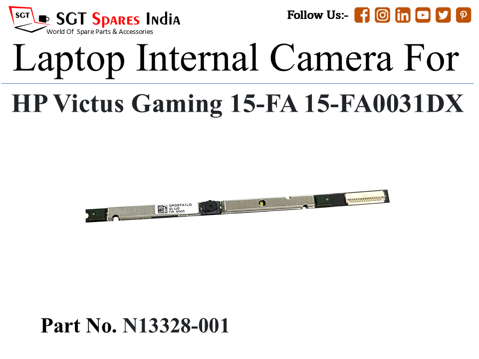 H-p N13328-001 Laptop Internal Camera For HP Victus Gaming 15-FA 15-FA0031DX