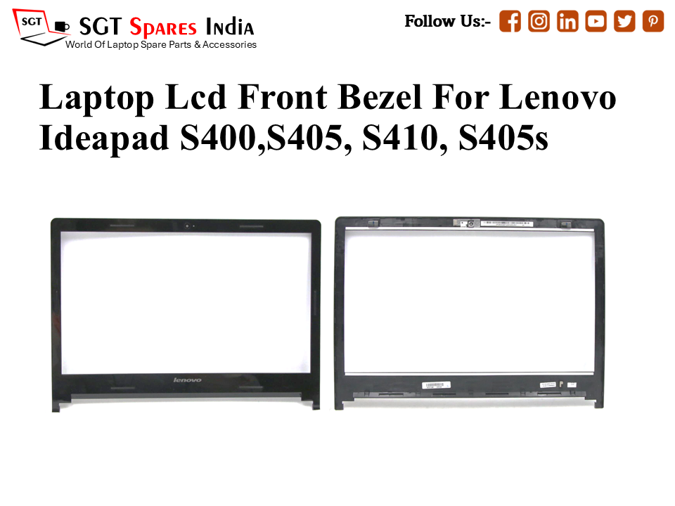 Laptop Lcd Front Bezel For Lenovo Ideapad S400,S405, S410, S405s