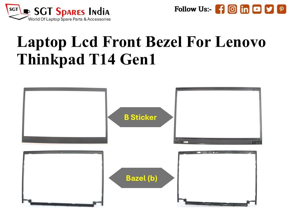 Laptop Lcd Front Bezel For Lenovo Thinkpad T14 Gen1