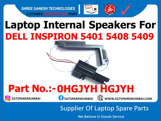 Laptop Internal Speakers For DELL INSPIRON 5401 5408 5409 Part No.:-OHGJYH HGJYH