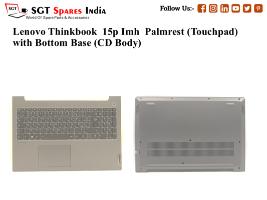 Lenovo Thinkbook 15p Imh Palmrest (Touchpad) with Bottom Base (CD Body)