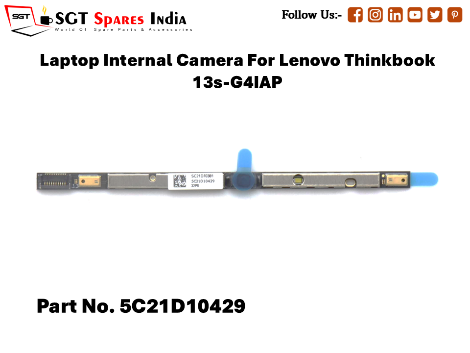 Laptop Internal Camera For Lenovo Thinkbook 13s-G4IAP Part No. 5C21D10429
