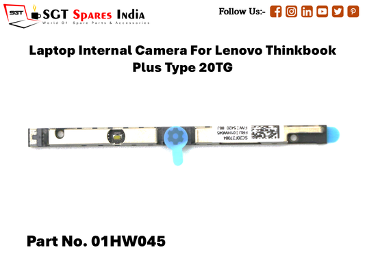 Laptop Internal Camera For Lenovo Thinkbook Plus Type 20TG Part No. 01HW045
