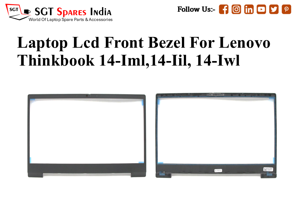 Laptop Lcd Front Bezel For Lenovo Thinkbook 14-Iml,14-Iil, 14-Iwl