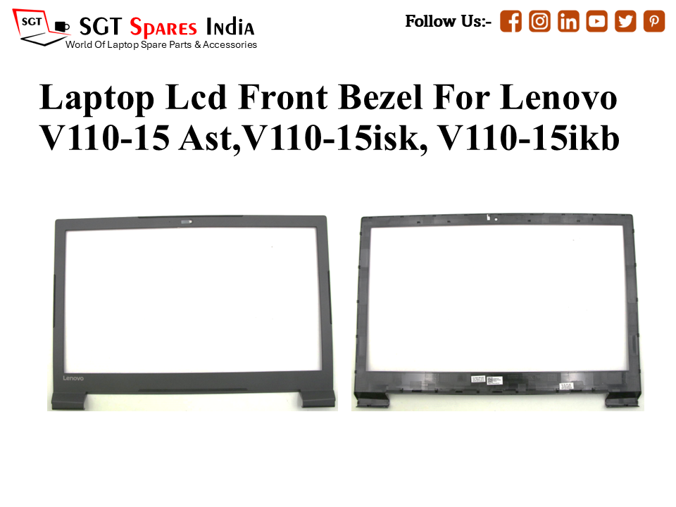 Laptop Lcd Front Bezel For Lenovo V110-15 Ast,V110-15isk, V110-15ikb