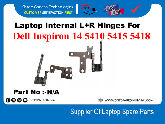 Laptop Internal L+R Hinges For Dell Inspiron 14 5410 5415 5418