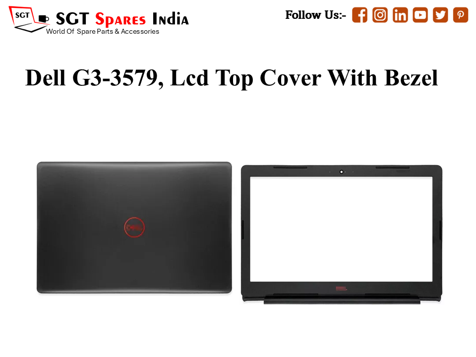 LAPTOP LCD TOP COVER WITH BAZEL FOR DELL G3-3579,