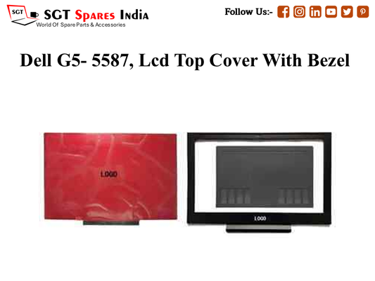 LAPTOP LCD TOP COVER WITH BAZEL FOR DELL G5-5587,