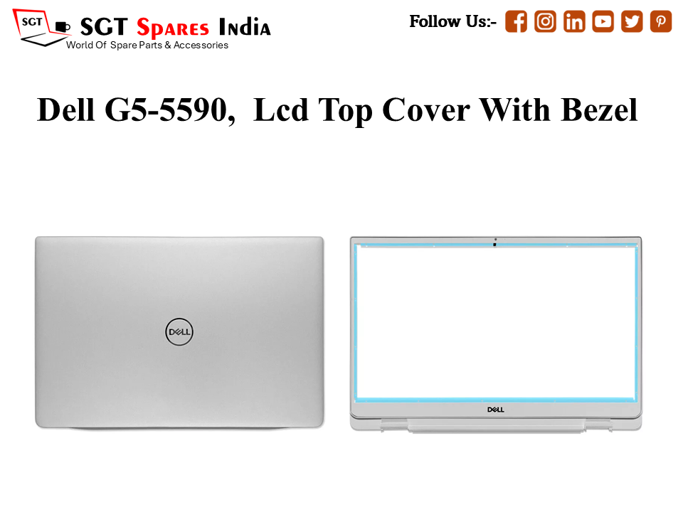 LAPTOP LCD TOP COVER WITH BAZEL FOR DELL G5-5590,