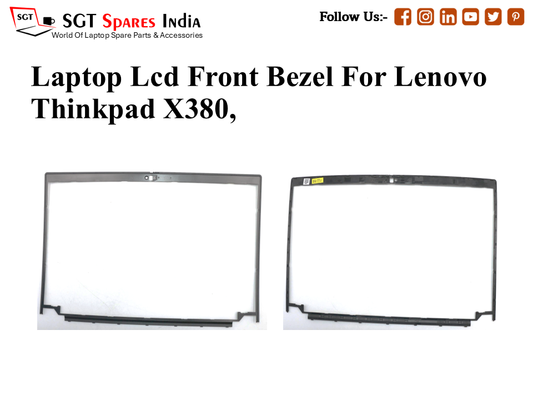 Laptop Lcd Front Bezel For Lenovo Thinkpad X380,