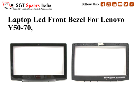 Laptop Lcd Front Bezel For Lenovo Y50-70,