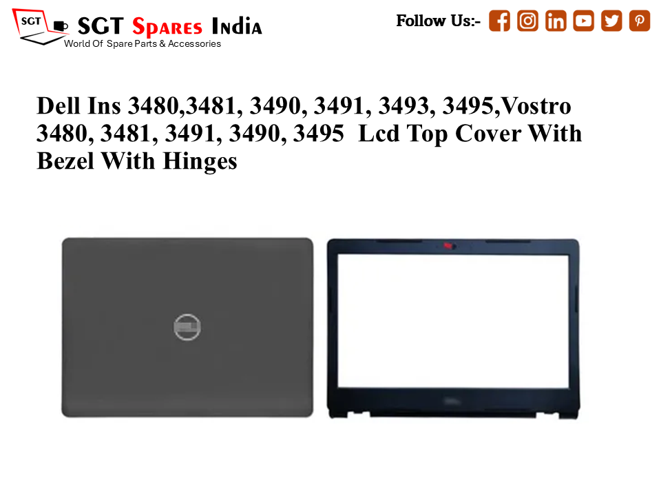 LAPTOP LCD TOP COVER WITH BAZEL FOR DELL INS 3480,3481, 3490, 3491, 3493, 3495, vostro 3480, 3481, 3491, 3490, 3495