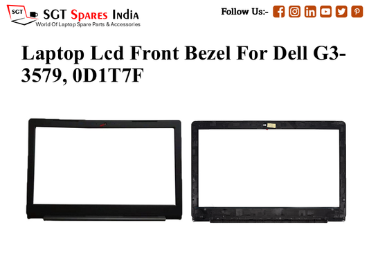 Laptop Lcd Front Bezel For Dell G3- 3579, 0D1T7F