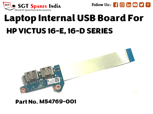 laptop Internal USB or IO board For HP VICTUS 16 E, 16 D SERIES  Part no. M54769 001