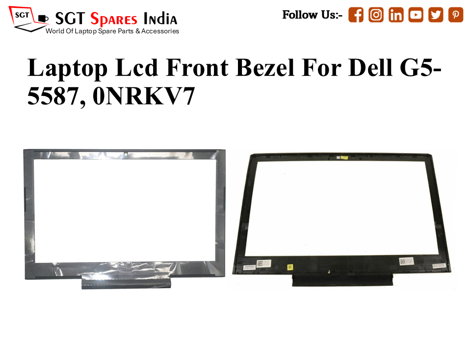 Laptop Lcd Front Bezel For Dell G5- 5587, 0NRKV7