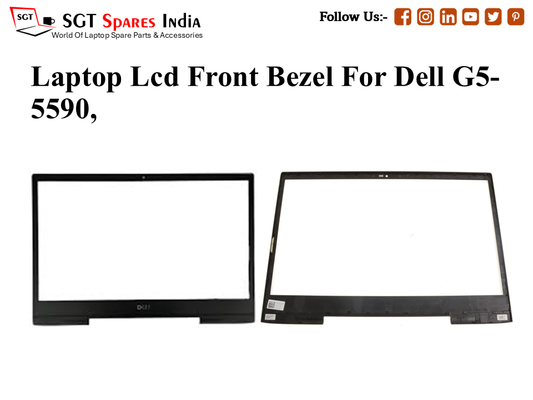 Laptop Lcd Front Bezel For Dell G5- 5590,