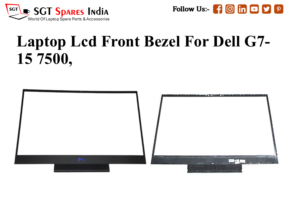 Laptop Lcd Front Bezel For Dell G7- 15 7500,