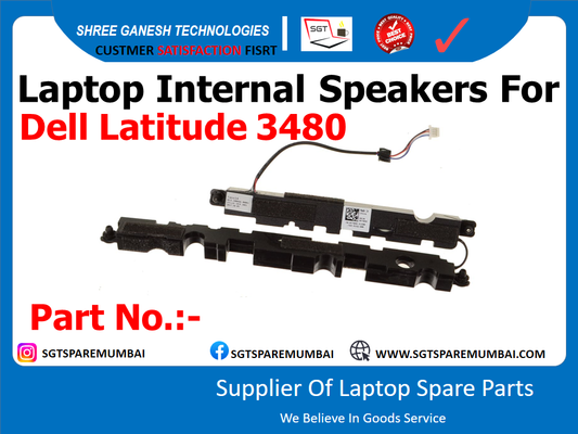 Laptop Internal Speakers For Dell Latitude 3480