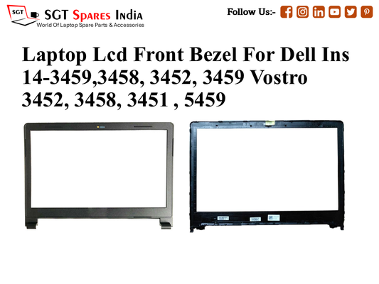 Laptop Lcd Front Bezel For Dell Ins 14-3459,3458, 3452, 3459 Vostro
3452, 3458, 3451 , 5459