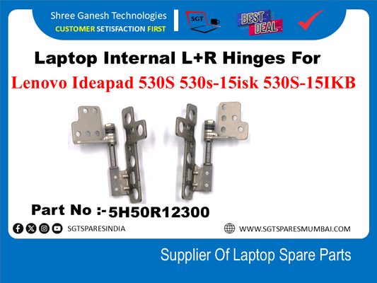 Laptop Internal L+R Hinges For Lenovo Ideapad 530S 530s-15isk 530S-15IKB Part No :-5H50R12300