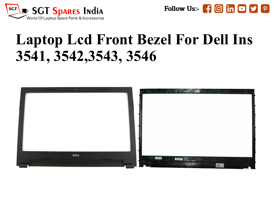 Laptop Lcd Front Bezel For Dell Ins 3541, 3542,3543, 3546