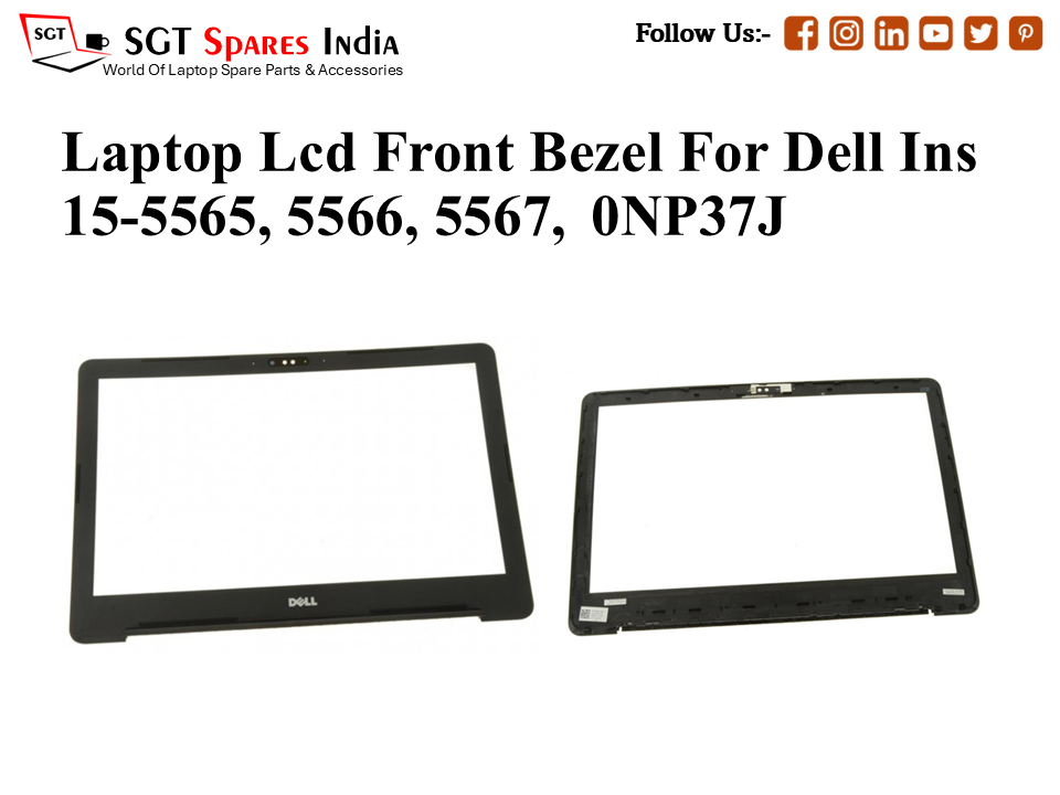 Laptop Lcd Front Bezel For Dell Ins 15-5565, 5566, 5567,  0NP37J