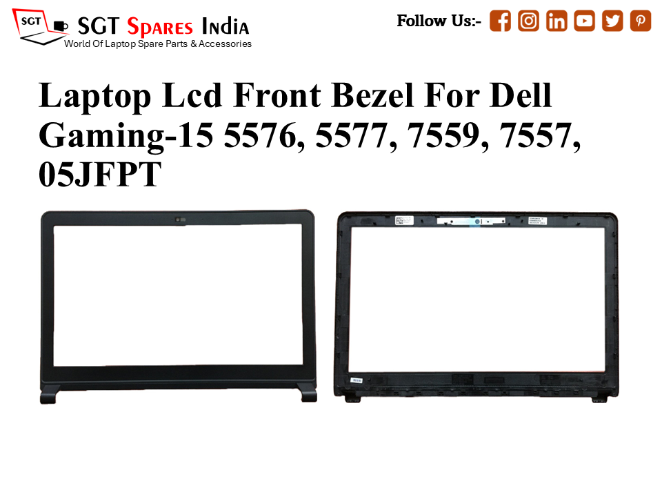 Laptop Lcd Front Bezel For Dell
Gaming-15 5576, 5577, 7559, 7557, 05JFPT