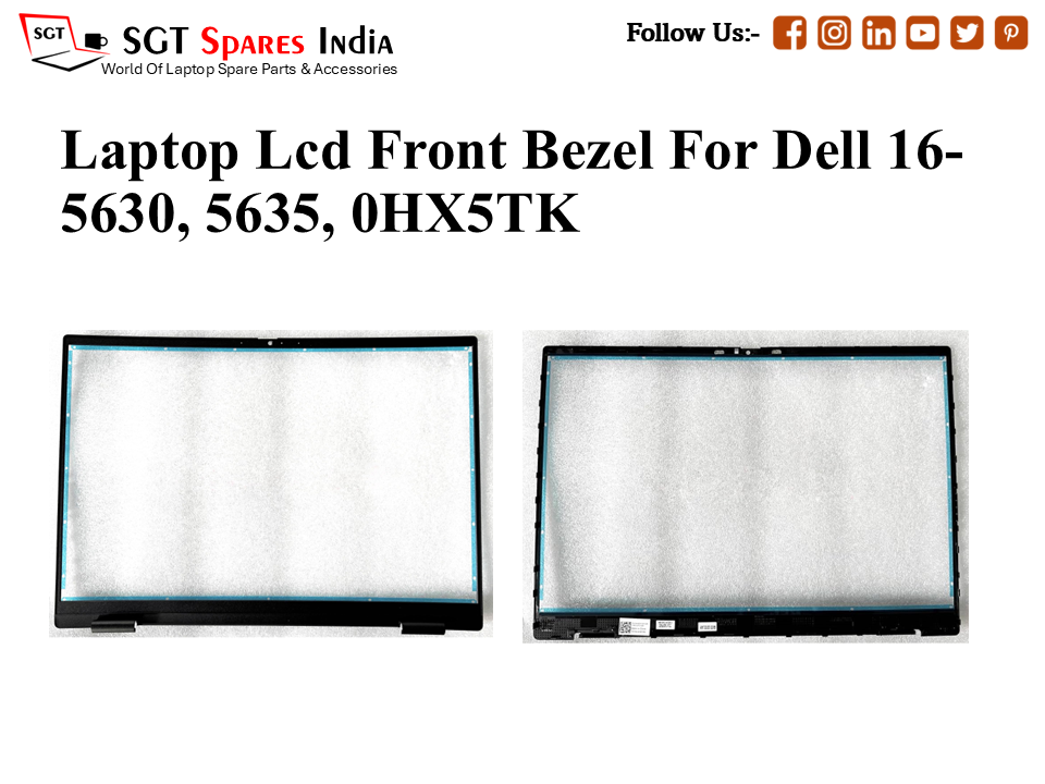 Laptop Lcd Front Bezel For Dell 16- 5630, 5635, 0HX5TK