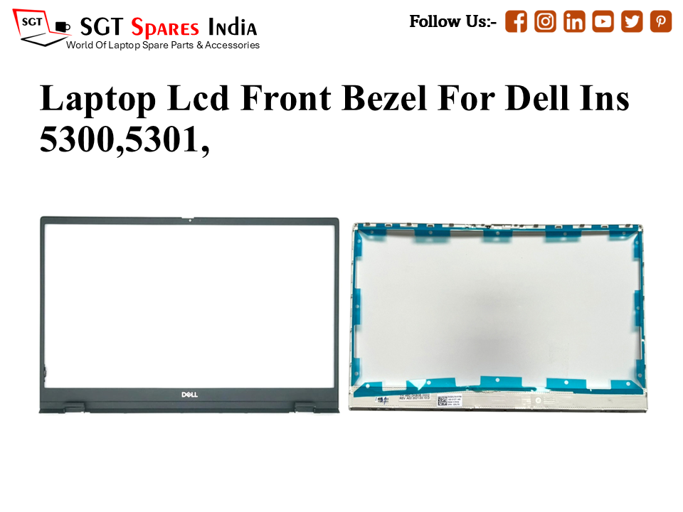 Laptop Lcd Front Bezel For Dell Ins 5300,5301,