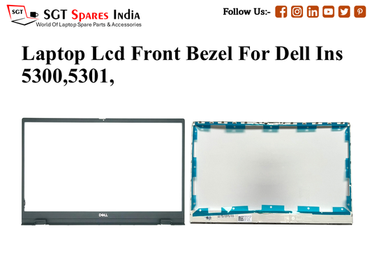 Laptop Lcd Front Bezel For Dell Ins 5300,5301,