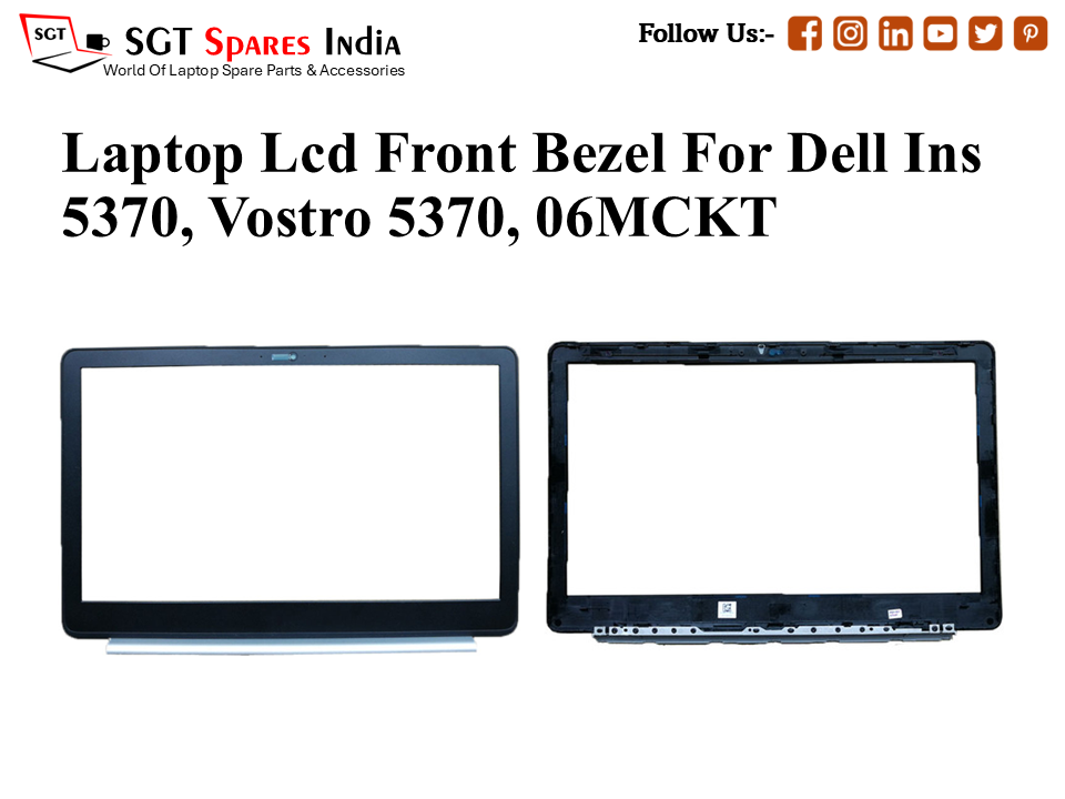 Laptop Lcd Front Bezel For Dell Ins 5370, Vostro 5370, 06MCKT