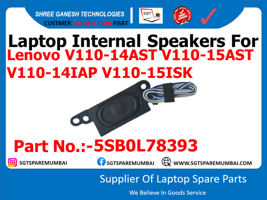 Laptop Internal Speakers For Lenovo V110-14ASTV110-15AST V110-14IAP V110-15ISK Part No.:-5SB0L78393