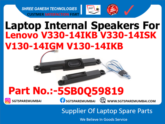 Laptop Internal Speakers For Lenovo V330-14IKB V330-14ISK V130-14IGM V130-14IKB Part No.:-5SB0Q59819