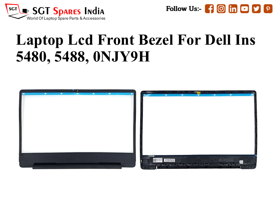 Laptop Lcd Front Bezel For Dell Ins 5480, 5488, 0NJY9H