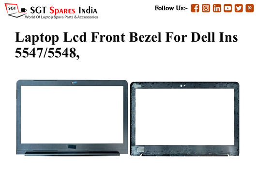 Laptop Lcd Front Bezel For Dell Ins 5547/5548,