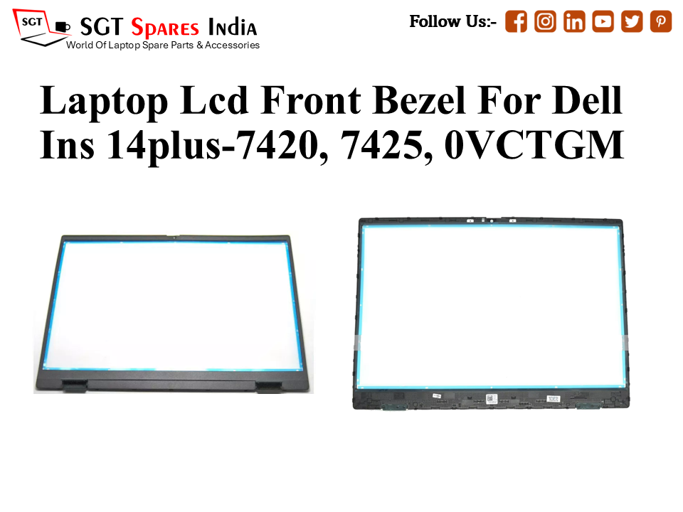 Laptop Lcd Front Bezel For Dell Ins 14plus-7420, 7425, 0VCTGM