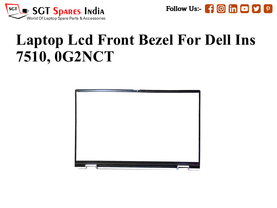 Laptop Lcd Front Bezel For Dell Ins 7510, 0G2NCT