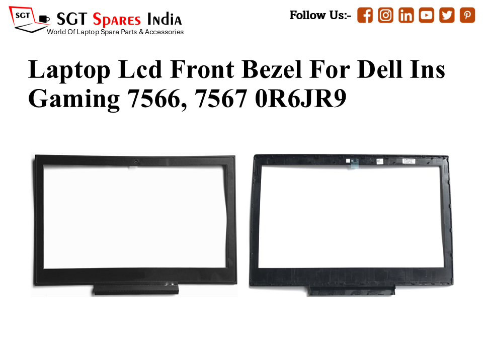 Laptop Lcd Front Bezel For Dell Ins Gaming 7566, 7567 0R6JR9