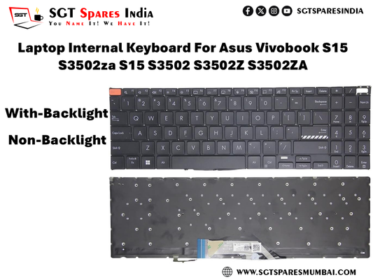 Laptop Internal Keyboard For Asus Vivobook S15 S3502za S15 S3502 S3502Z S3502ZA With-Backlight Non-Backlight