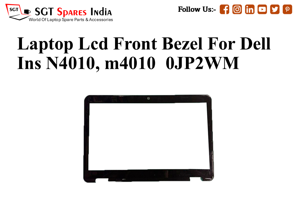 Laptop Lcd Front Bezel For Dell Ins N4010, m4010  0JP2WM