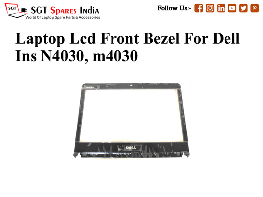 Laptop Lcd Front Bezel For Dell Ins N4030, m4030