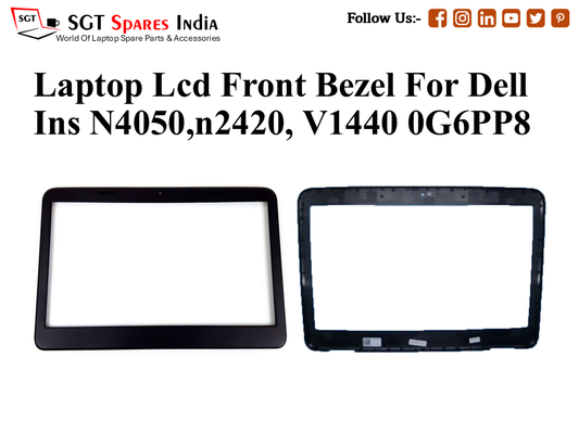 Laptop Lcd Front Bezel For Dell Ins N4050,n2420, V1440 0G6PP8