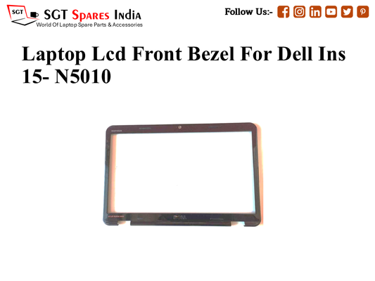 Laptop Lcd Front Bezel For Dell Ins 15- N5010