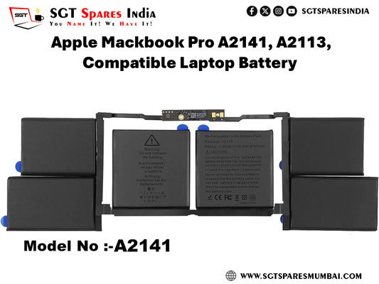 A2141 FOR  Apple Mackbook Pro A2141, A2113, Compatible Laptop Battery