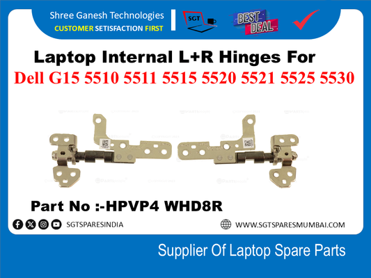 Laptop Internal L+R Hinges For Dell G15 5510 5511 5515 5520 5521 5525 5530  Part No :-HPVP4 WHDSR