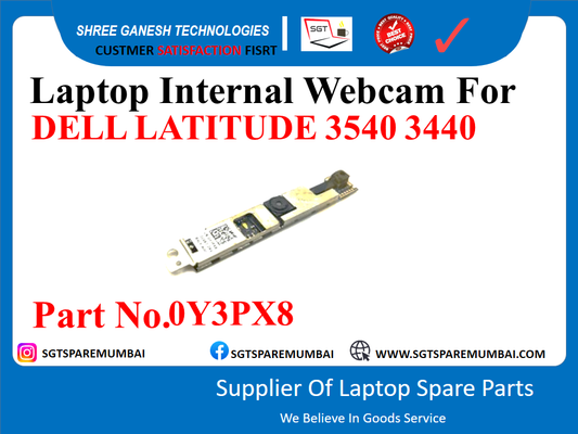 Laptop Internal Webcam For DELL LATITUDE 3540 3440 Part No.0Y3PX8