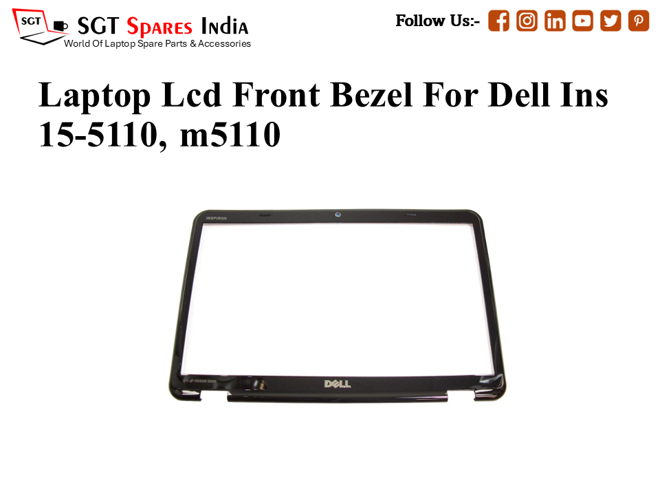 Laptop Lcd Front Bezel For Dell Ins 15-5110, m5110