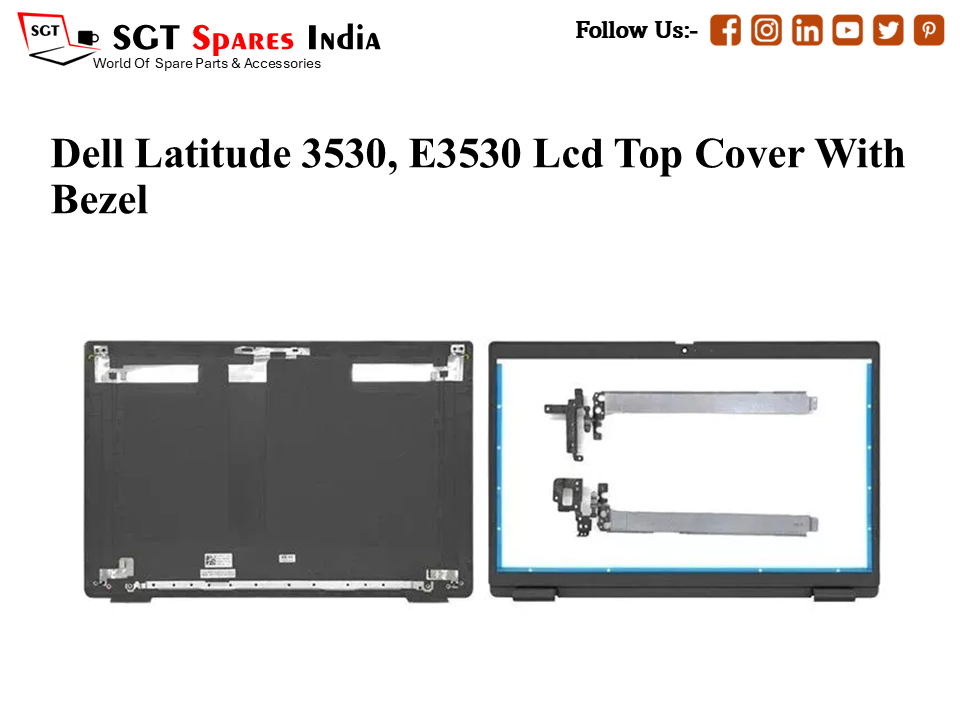 LAPTOP LCD TOP COVER WITH BAZEL FOR DELL LATTITUDE 3530, E3530,