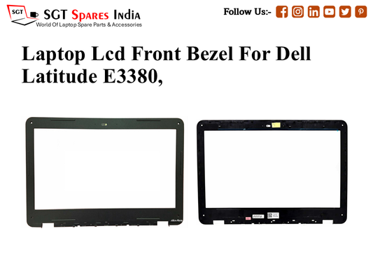 Laptop Lcd Front Bezel For Dell Latitude E3380,