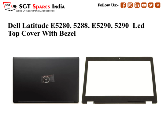 LAPTOP LCD TOP COVER WITH BAZEL FOR DELL latitude 5280